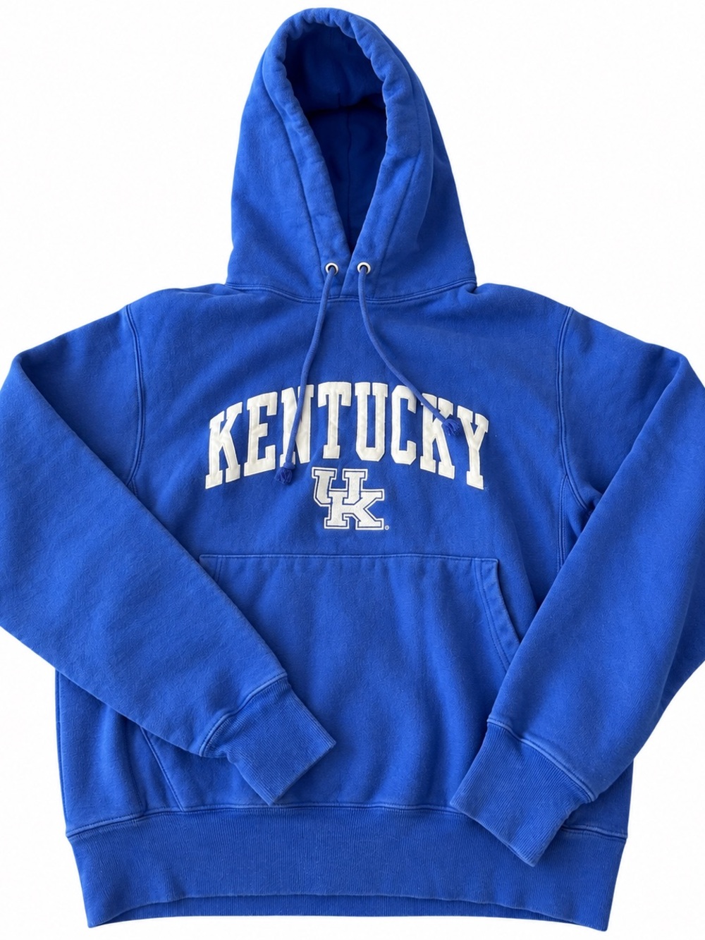 Kentucky Blue Pullover Hoodie with 'Kentucky' Arch